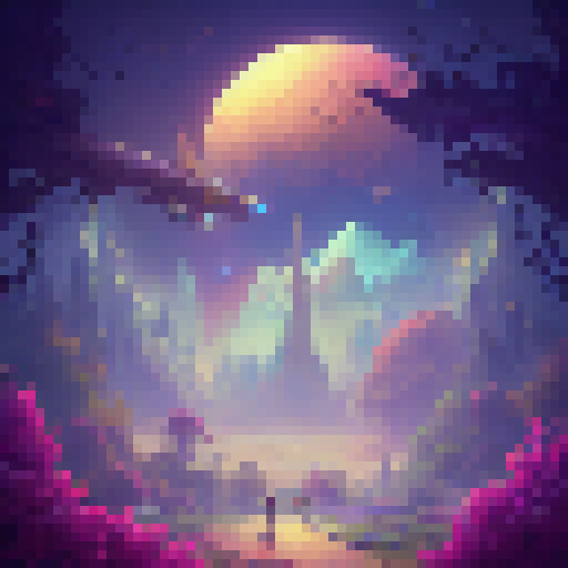 Whimsical, hand-drawn, and colorful. 

Four children stand at the entrance of an enchanted garden, eyes wide with wonder as they gaze upon the vibrant flora and fauna, all depicted in a playful, hand-drawn style.