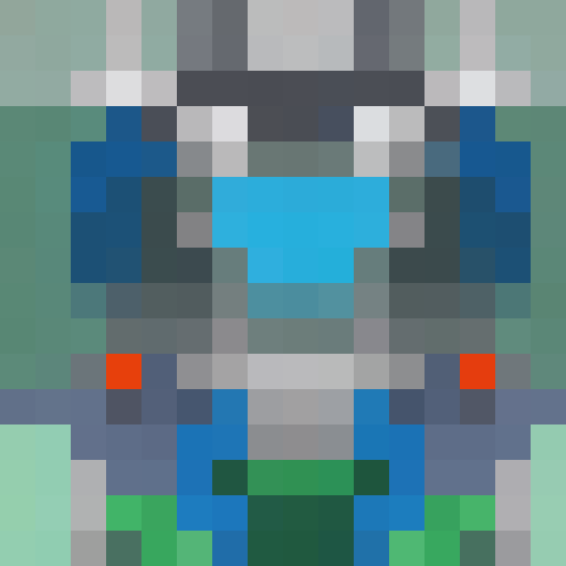 female warrior, vibrant green hair with braids, large sword, fantasy RPG, character sprite