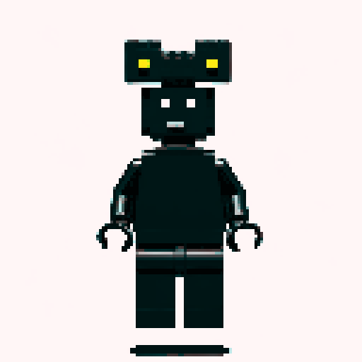 lego pixel characters, vibrant colors, blocky shapes, small plastic bricks, isometric perspective, retro video game, low resolution, 8-bit graphics, sharp edges, square grid, limited color palette, nostalgic feel, iconic lego logo, digital recreation, detailed textures, crisp lines, simplified forms, nostalgic gaming vibes