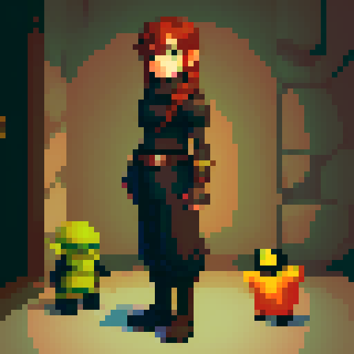 the main character for a top down fantasy rpg game. dark and bleak. apocalypse.