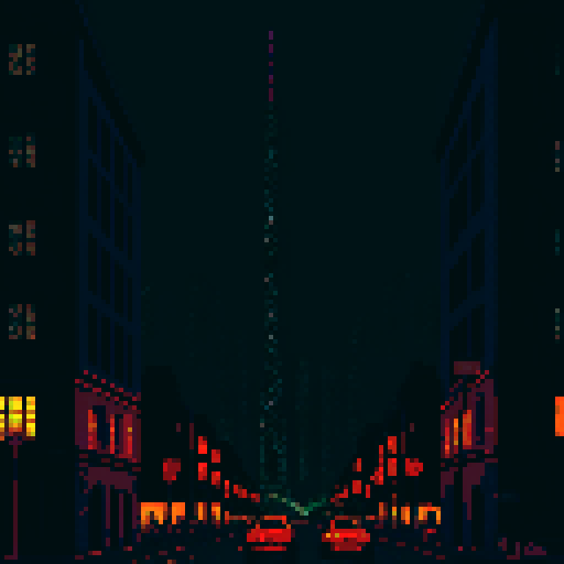 dark city, traffic, apartment at night, midnight, melancholy, depressed, lonely, sadness, dimly lit, mysterious city