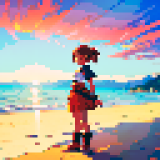 Sunrise at the beach