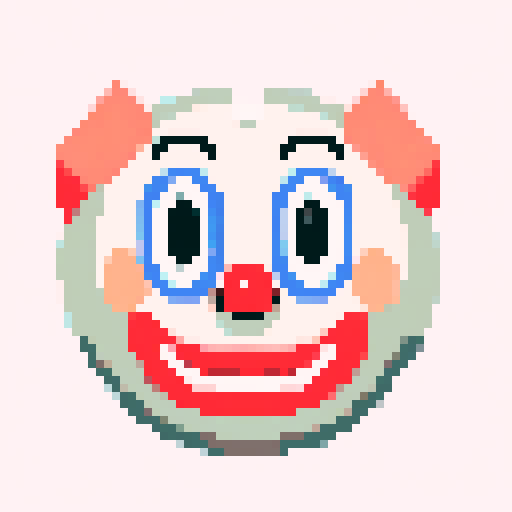 Pixel art with minimal color palette. up to 4 colors 