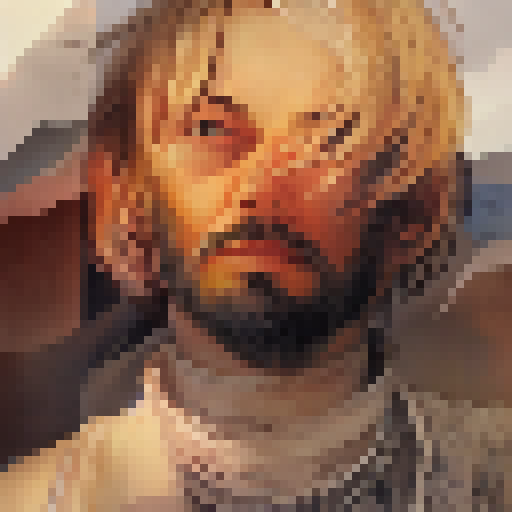 Man, portrait, fantasy