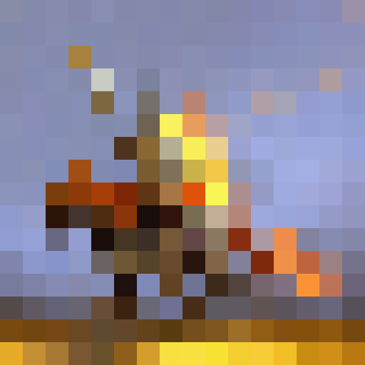 a knight doing a fire slash
