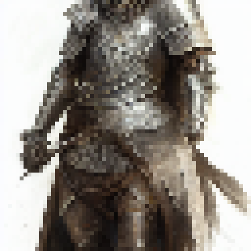 Armored knight, riding a magnificent black horse, charges through a misty forest toward a towering castle, with a gleaming sword raised high and a look of determination on his face, all depicted in a realistic fantasy RPG art style.