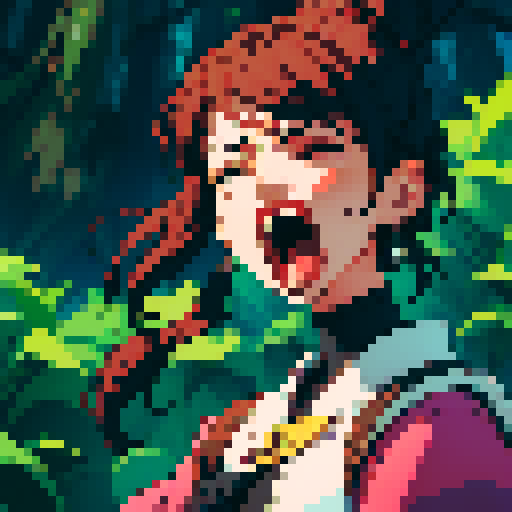 head pain, holding head, screaming