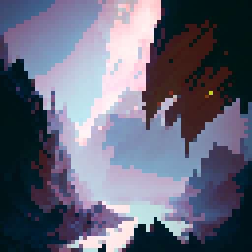 Crystal clear liquid cascading down rocky cliffs, nestled in the midst of a mystical forest, a bubbling spring of effervescent water radiates an otherworldly glow