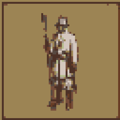small fantasy icon of ratman archer for use in a fantasy wargame
