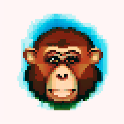 A macaque looking straight at the camera with crystals in a cave behind him