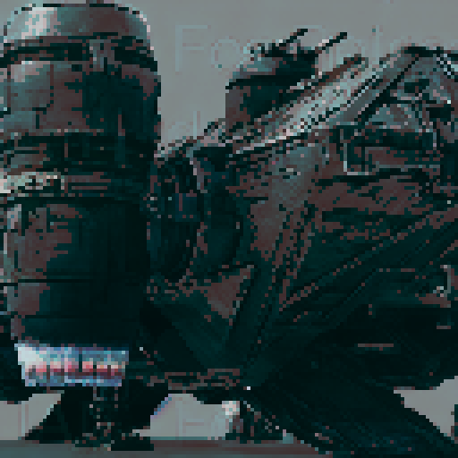pixel art silver spaceship