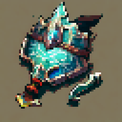 fantasy pixel art shield, two engrailed top, elaborate metallic gold edge, solid wooden field, solid black background