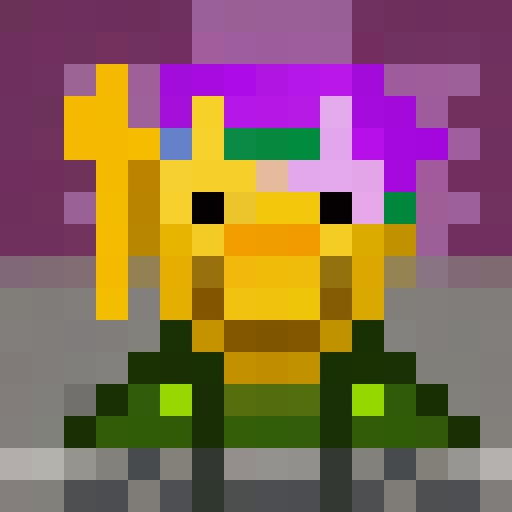 Pixelated Pokemon trainer with a confident stance, a Pikachu on their shoulder, surrounded by tall grass and a bright blue sky, all in 16x16 pixel portrait style.