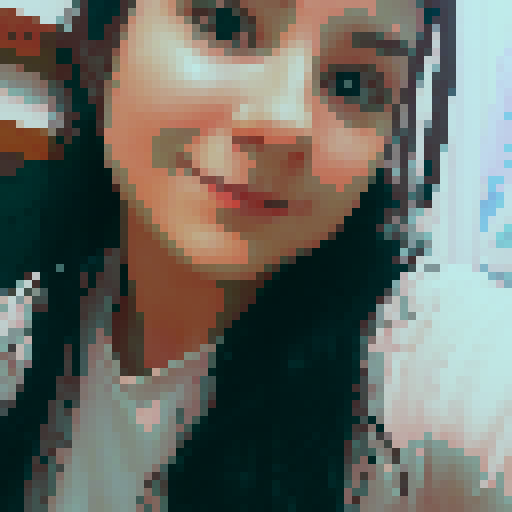 young girl, selfie picture