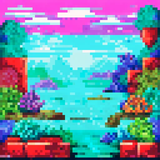 under the sea background with fish, rocks, seaweed and coral. 600x600