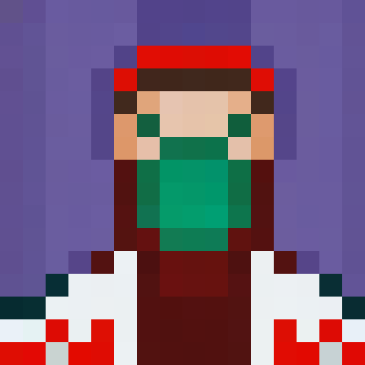 Winter clothing drive box, colorful scarves, hats, mittens, pixel art, 16x16 portrait, white background.