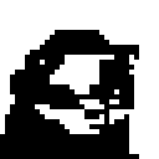 Wolf avatar, portrait, 