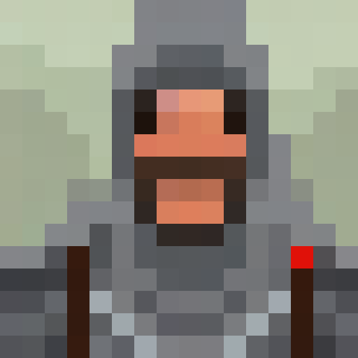 base character, colorless, no clothes, close up, portrait, 16x16, pixel art