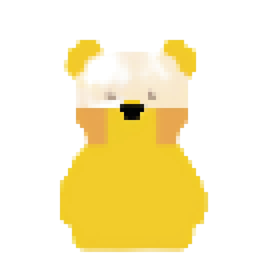cute yellow bear