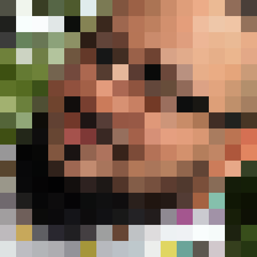 Simple head on portrait