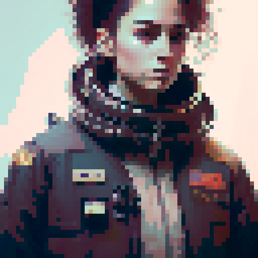 "Designer's hand holds a white flag, negotiating peace with a developer, amidst a backdrop of sleek, modern architecture and minimalist design."