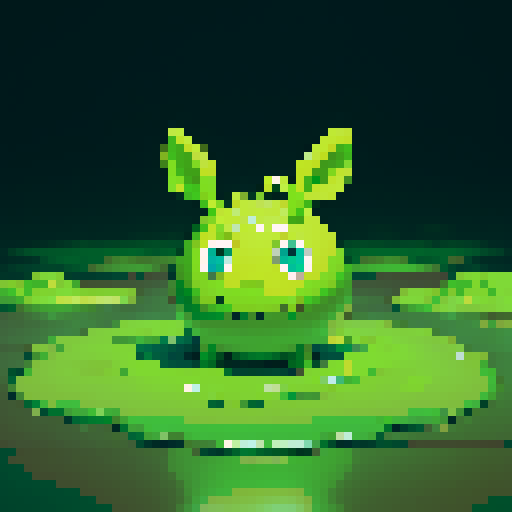 floor is made out of slime