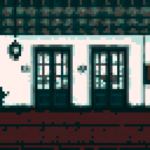 jrpg, pixelated, Super nintendo, ps2, horror, victorian, interior background, continous, 