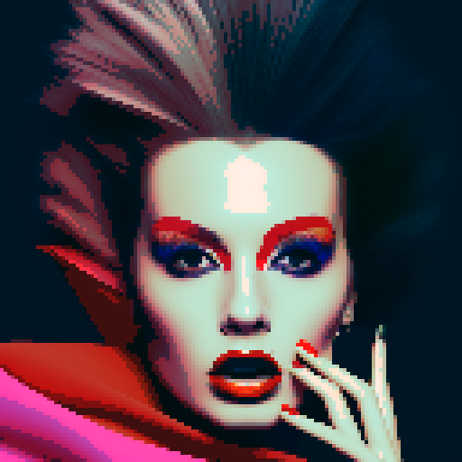 fashion icon, contemporary collage, highly detailed, digital painting, 4k, hdr, punk, fashion, smooth, sharp focus, art by nick knight, sandra chevrier and john hoyland