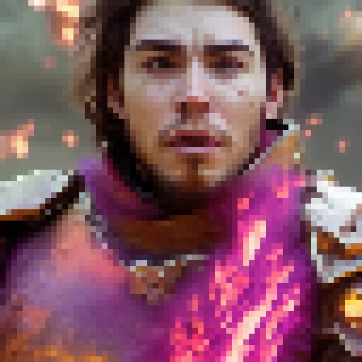 Dragonborn warrior charging into battle with a flaming sword, surrounded by a swarm of fiery phoenixes in an epic, cinematic style.