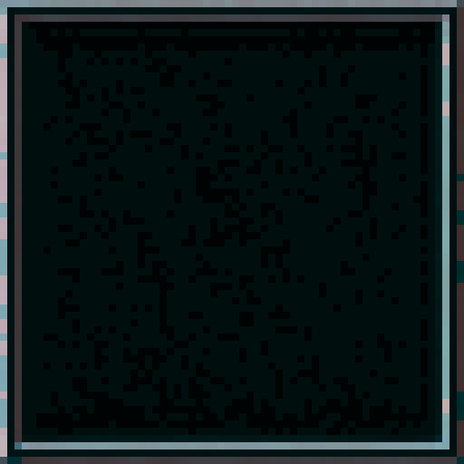 2d, pixel art, detailed border, vibrant background with shades of red and orange