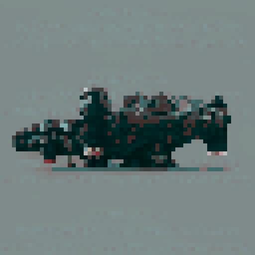 pixel art spaceship