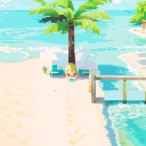 Beachside, pretty