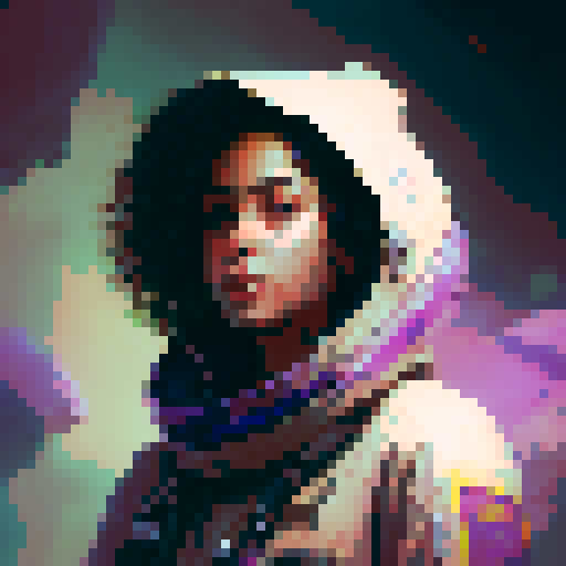 purple heart gem with pink background