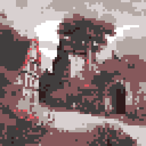 The Gates and Guard Towers to a Medieval town