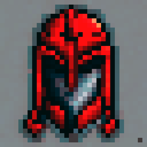 night black assassin helmet, red eyes