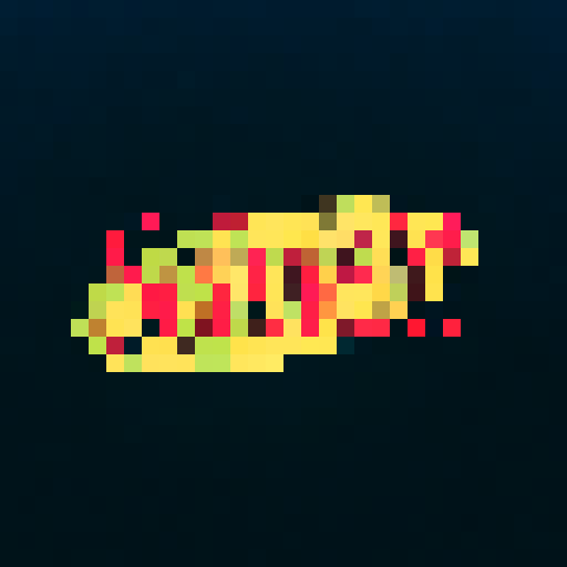 Seinfeld logo, pixelated letters, game icon, skill art, close up, portrait