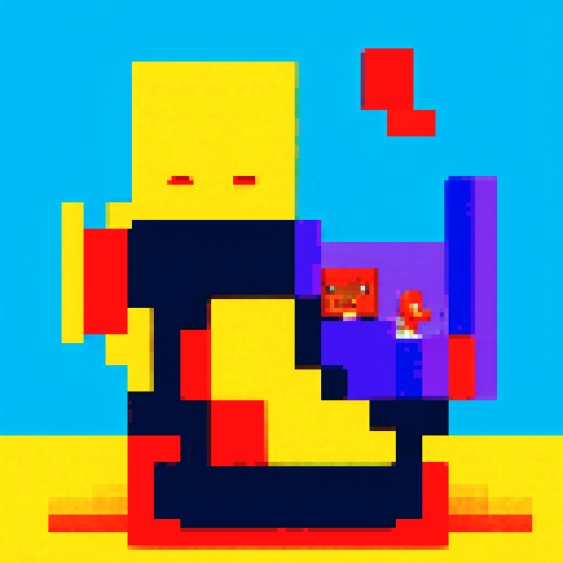 create a pixelated salvador dali style clock with the time set exactly to 1