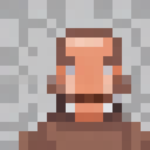 Young blonde man with a beard and mustache