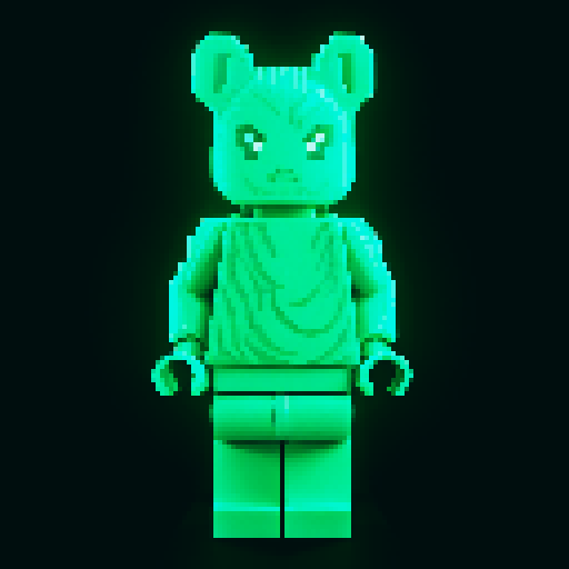 colorful pixel lego blocks arranged in a playful, vibrant composition, showcasing the intricate details and vibrant colors of pixel art in the sRGB color space