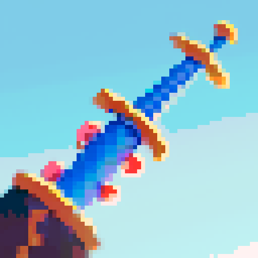 sword attack, closeup of sword, sword swinging, no person, no characters, sword closeup, just the sword, sword and hand, no faces