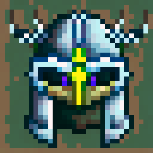 paladin helmet with horns