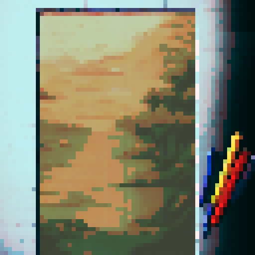 pixel art background