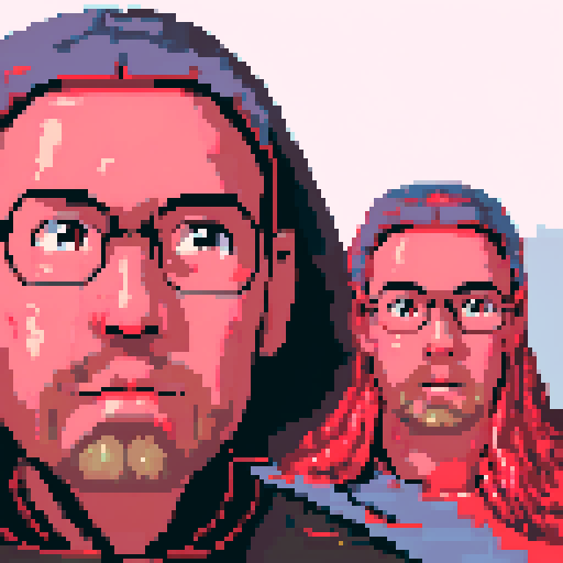 Copy the reference image in pixel art
