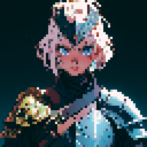 Helmed Warlord in full armor