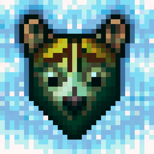 avatar for social networks, grey rat