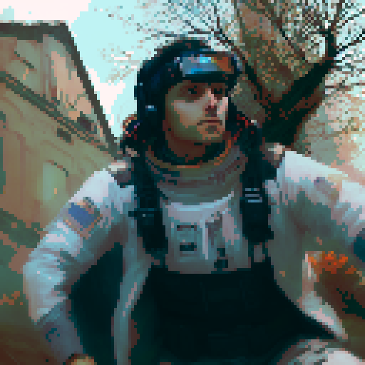 crazy colors, potrait style, selfie