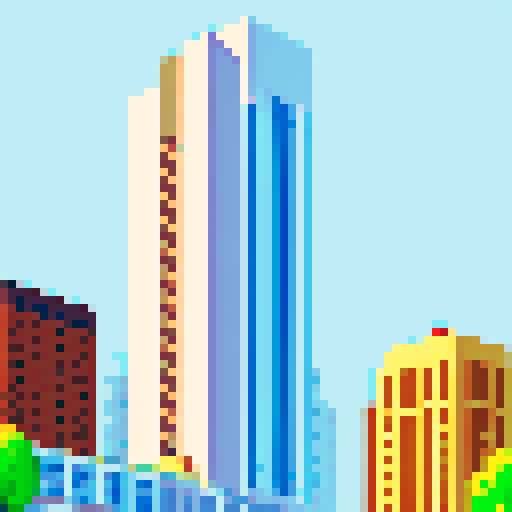 tall buildings
