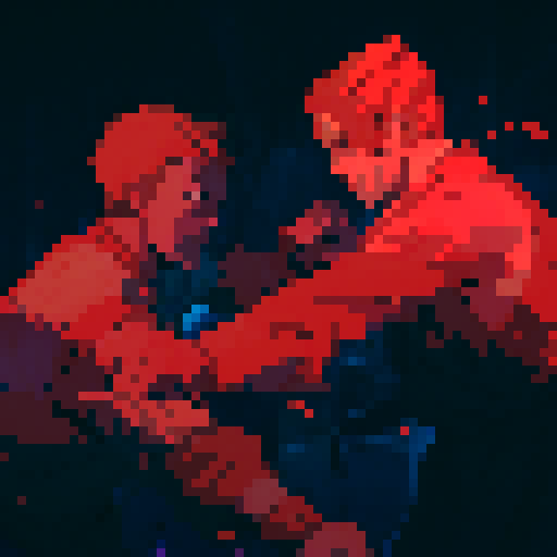 Fight scene