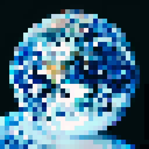 A view of the earth from space, facing the side the with pacific ocean