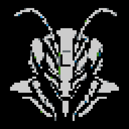praying mantis helmet, retro 8-bit, intricate detailing, sharp angles, pixel art